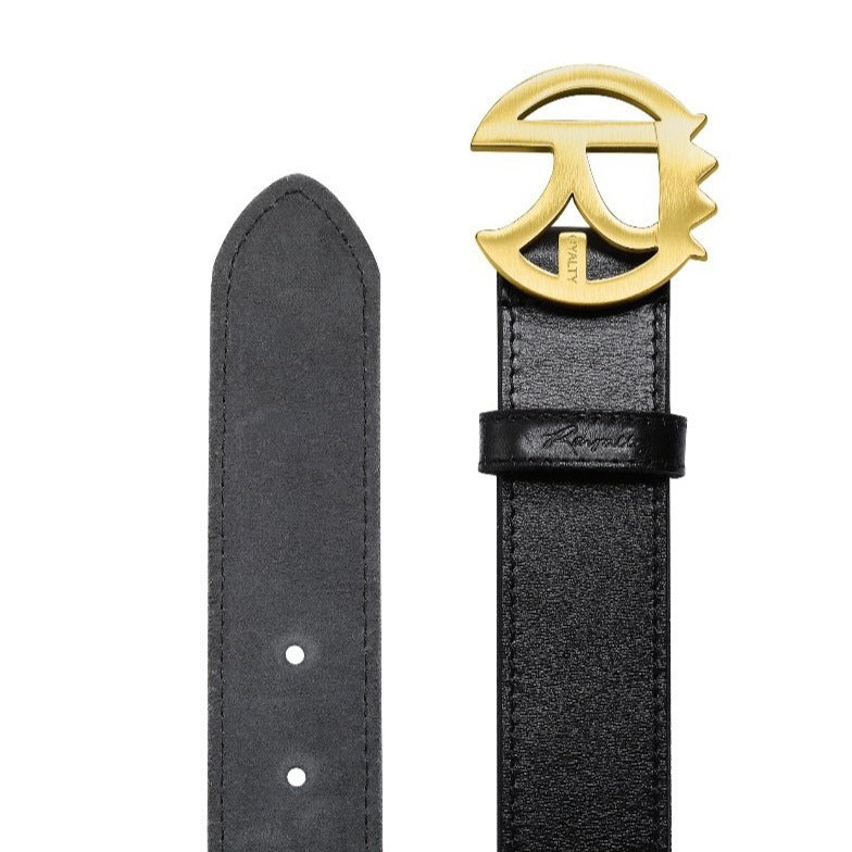 Black w/Gold “Crown” Royalty Buckle