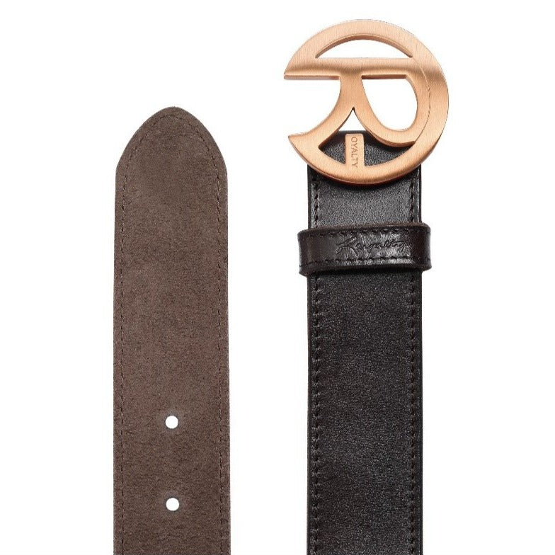 Chocolate Brown w/Rose Gold “Original” Royalty Buckle