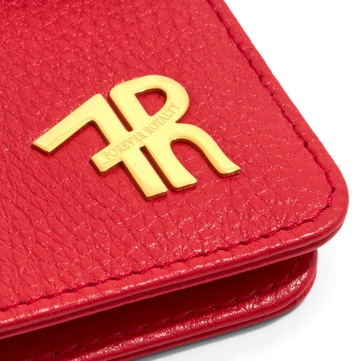 Red Leather Passport Holder
